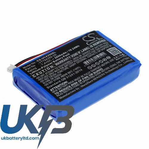 Uniwell CX3500 Compatible Replacement Battery