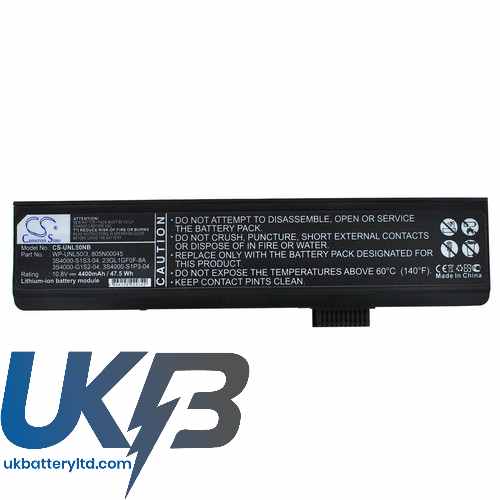 UNIWILLL WP UNL50-3 Compatible Replacement Battery