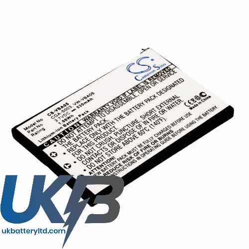 PANASONIC SV AV50EG A Compatible Replacement Battery