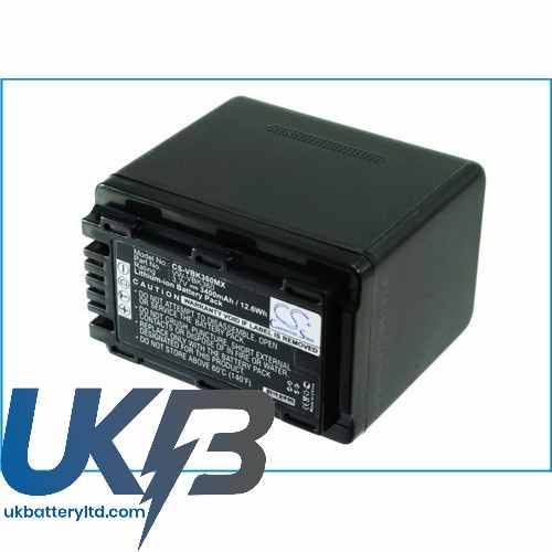 PANASONIC HDC SD60S Compatible Replacement Battery