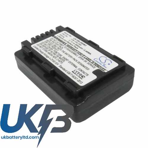 PANASONIC SDR H85S Compatible Replacement Battery
