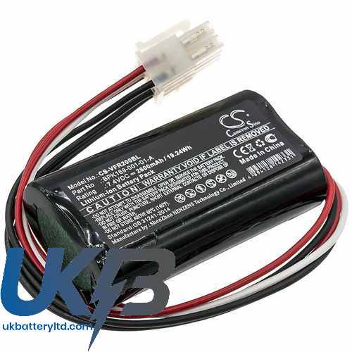 VeriFone BPK182-001 Compatible Replacement Battery