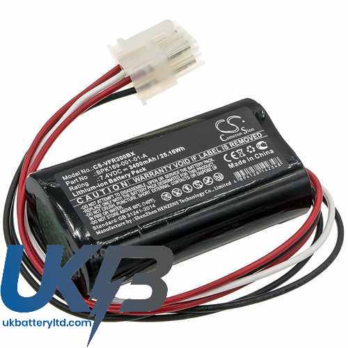 VeriFone BPK182-001 Compatible Replacement Battery