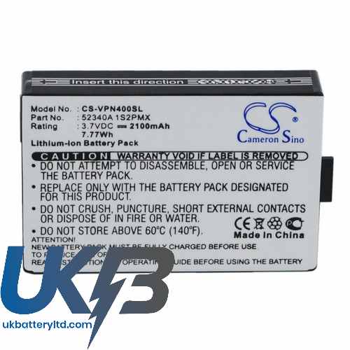 VDO Dayton 52340A 1S2PMX BAT-4060 PN4000 PN4000-TSN Compatible Replacement Battery