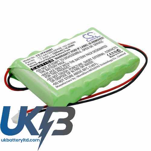 Visonic LTT-AA1300LSDX6B Compatible Replacement Battery
