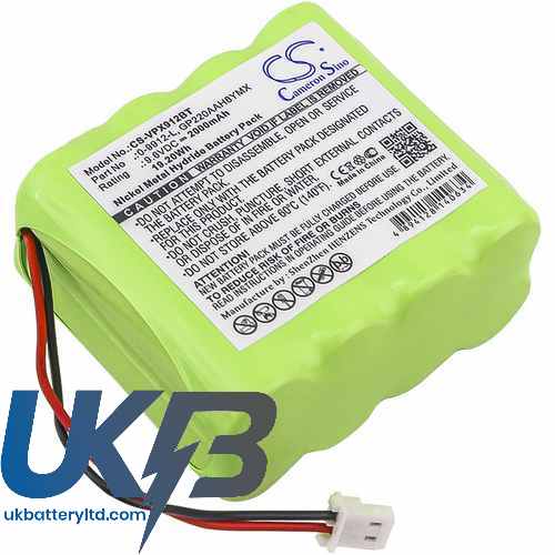 Visonic 0-100605 Compatible Replacement Battery