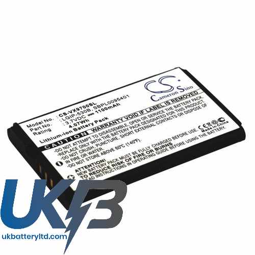 LG VX9700DARE Compatible Replacement Battery