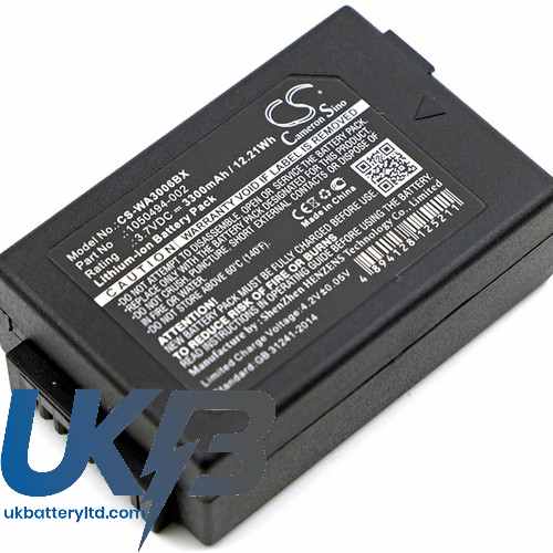 ZEBRA WorkAbout Pro 4 Compatible Replacement Battery