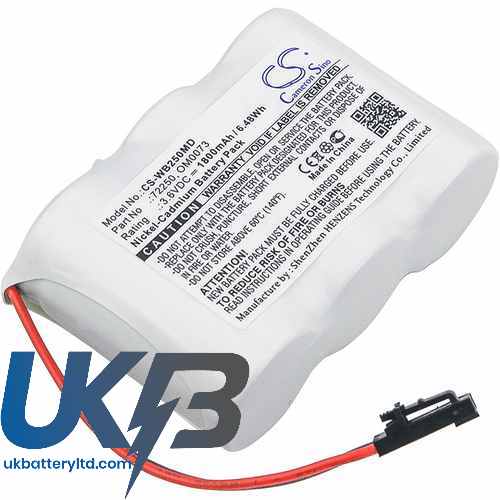 Welch-Allyn OM0073 Compatible Replacement Battery