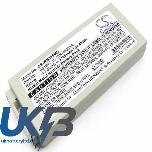 Welch-Allyn MRL Defibrillator PIC50 Compatible Replacement Battery