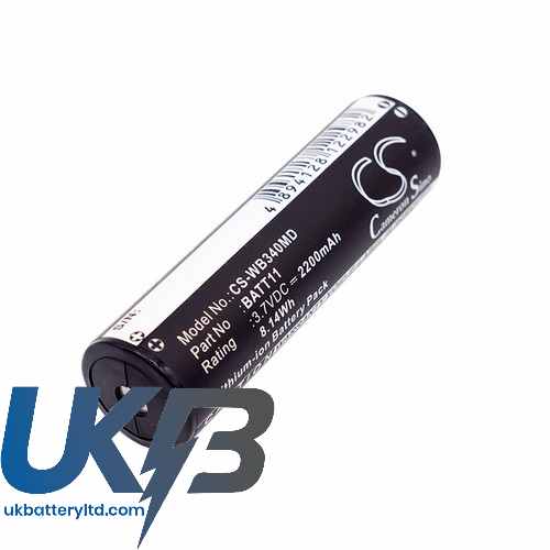 WELCH ALLYN Connex ProBP 3400 Pro BP Compatible Replacement Battery