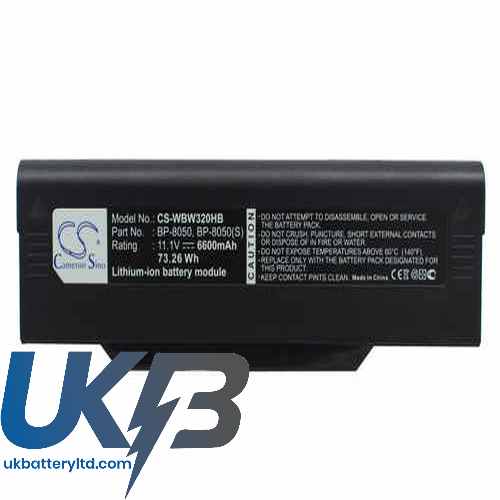 WinBook 41681700001 Compatible Replacement Battery