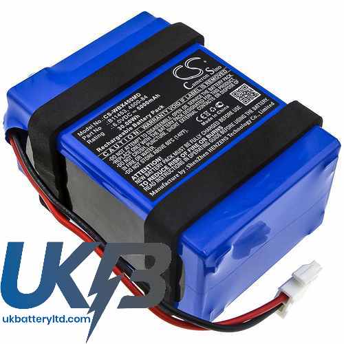 Welch-Allyn 45NTO Compatible Replacement Battery