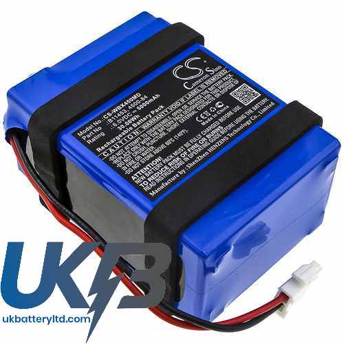 Welch-Allyn 45MTO Compatible Replacement Battery