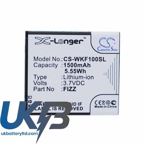 Wiko FIZZ Compatible Replacement Battery