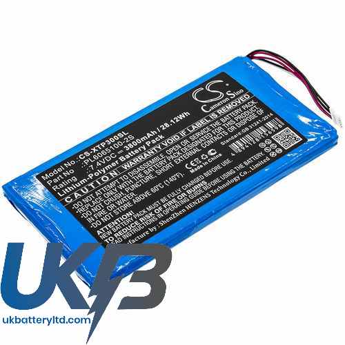 XTOOL PL6065100-2S Compatible Replacement Battery