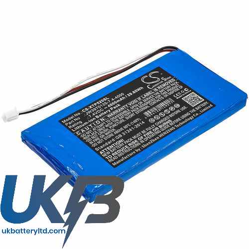 XTOOL P52 Compatible Replacement Battery