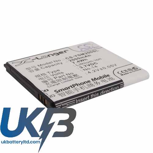YUSUN M1Y Compatible Replacement Battery