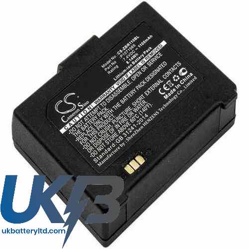 Zebra P1071566 Compatible Replacement Battery