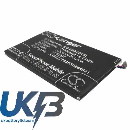 ZTE Li3822T43p3h844941 Compatible Replacement Battery