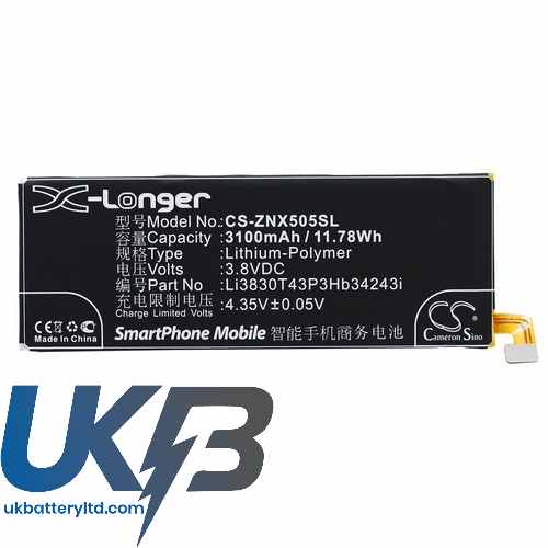 ZTE NX505J Compatible Replacement Battery