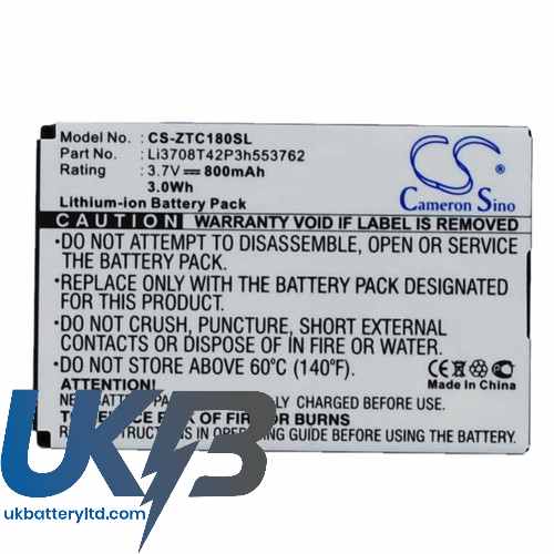 ZTE K70 Compatible Replacement Battery