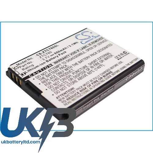 ZTE C76 Compatible Replacement Battery