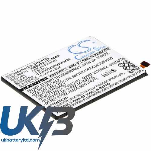 ZTE LI3830T43P6H866439 G111 Z958 ZMAX 2 Compatible Replacement Battery