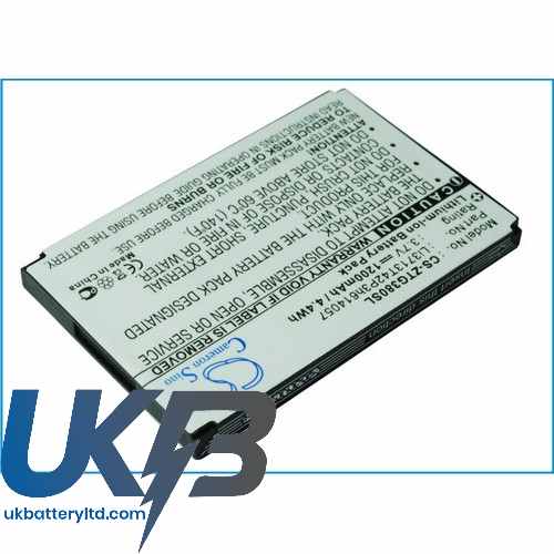Telstra Li3713T42P3h614057 F165 F165i G380 Compatible Replacement Battery