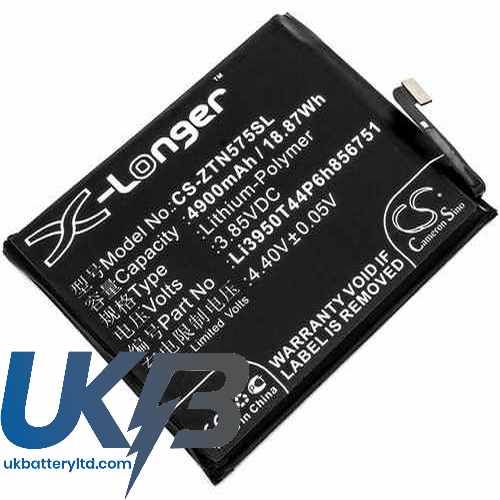 Nubia Li3950T44P6h856751 Compatible Replacement Battery