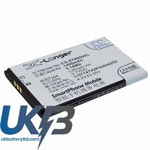 ZTE U809 Compatible Replacement Battery