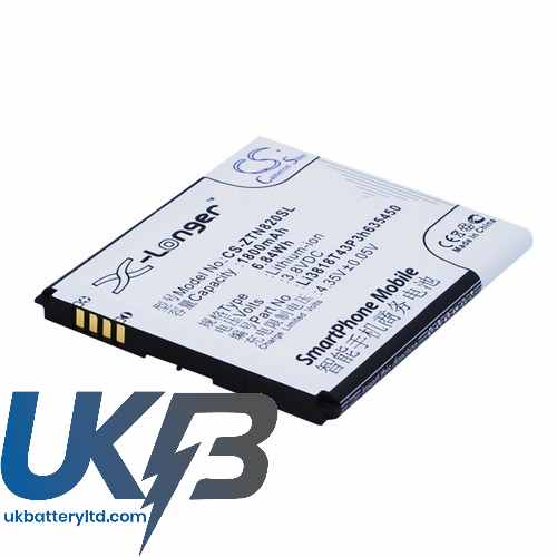 ZTE Li3818T43P3h635450 Obsidian Z820 Compatible Replacement Battery