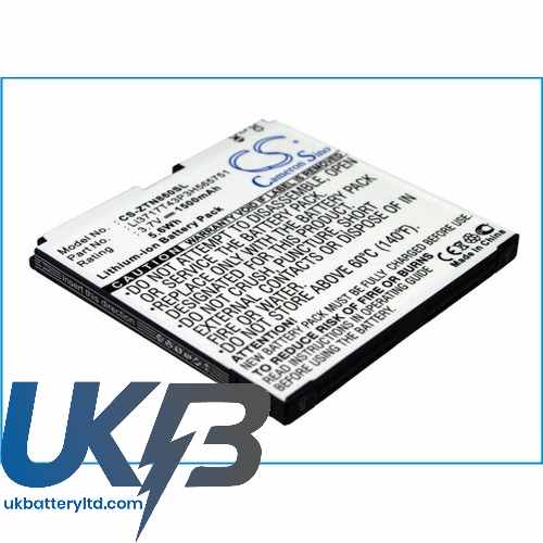 ZTE V889D Compatible Replacement Battery