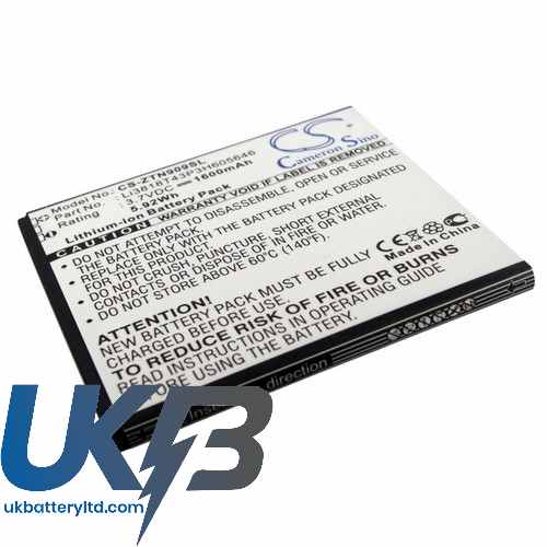 ZTE Li3818T43P3H605646 N909 V818 Compatible Replacement Battery