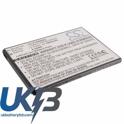 ZTE Q801U Compatible Replacement Battery