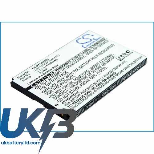 ZTE Li3715T42P3h654353 Compatible Replacement Battery