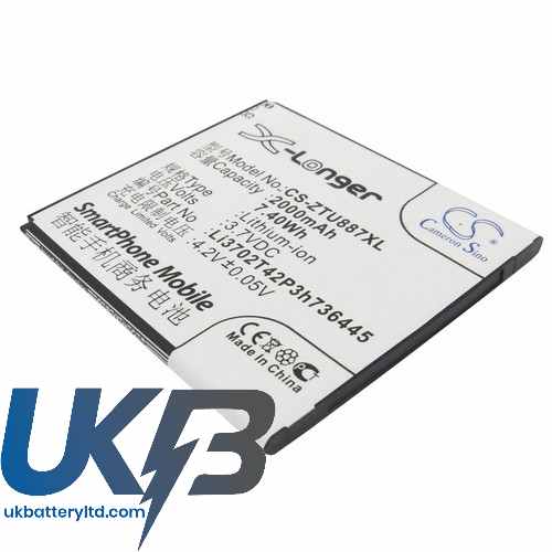 ZTE U887 Compatible Replacement Battery