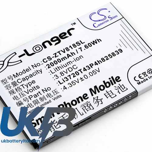 ORANGE Li3720T43P4h825839 Compatible Replacement Battery