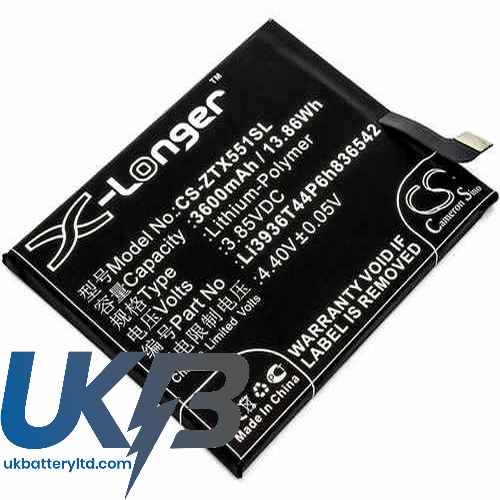 ZTE NX551J Compatible Replacement Battery