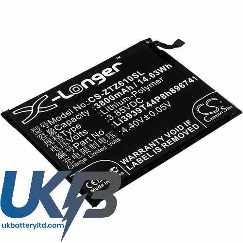 ZTE Li3939T44P8h896741 Compatible Replacement Battery