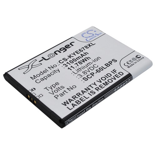 Replacement Battery Batteries For KYOCERA 5AAXBT076GEA CS KYE678XL Replacement Battery Batteries For KYOCERA 5AAXBT076GEA CS KYE678XL