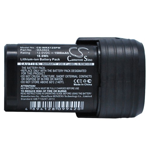 Replacement Battery For Worx WA3503 WA3509 WU288 WX125 WX125.1 Replacement Battery For Worx WA3503 WA3509 WU288 WX125 WX125.1